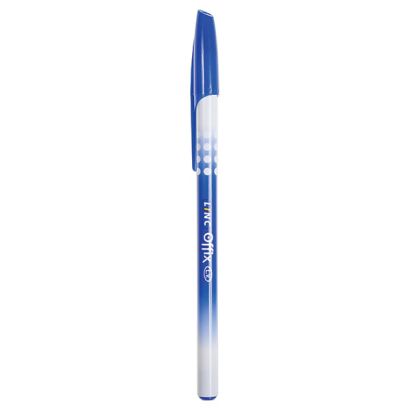 Ручка шарик. LINC OFFIX одноразовая 1 мм синяя - фото 1