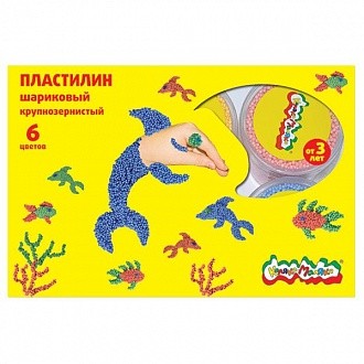Пластилин шар. крупнозерн. Каляка-Маляка 6 цв. 12 г Пластилин шар. крупнозерн. Каляка-Маляка 6 цв. 12 г