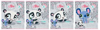 Тетр 12л скр А5 лин карт LPS11/4-VQ полн УФ Littlest Pet Shop Тетр 12л скр А5 лин карт LPS11/4-VQ полн УФ Littlest Pet Shop