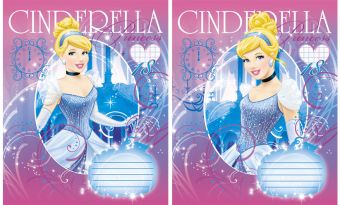Тетр 18л скр А5 кл мел D3016/2-g-EAC Cinderella Тетр 18л скр А5 кл мел D3016/2-g-EAC Cinderella