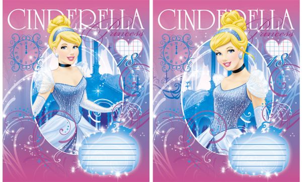 Тетр 18л скр А5 кл мел D3016/2-g-EAC Cinderella Тетр 18л скр А5 кл мел D3016/2-g-EAC Cinderella