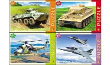 ПАЗЛЫ 80 элементов. ВОЕННАЯ ТЕХНИКА (Арт. П80-8284)