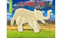 СБОРНЫЕ МОДЕЛИ. 0,5 MINI. СУПЕР МИНИ. СЛОНИК (Арт. МД-9046)