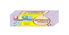 ДЕРЕВЯННАЯ ИГРУШКА. ПИРАМИДКИ "КВАДРАТЫ" (Арт. ИД-9252)