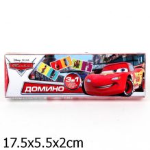 Домино пластмассовое "Дисней тачки 3-в-1"