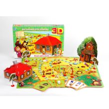 Настольная 3d игра-ходилка "Маша идет в гости"