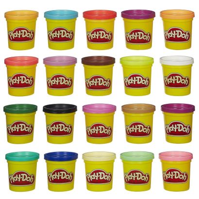 Play-Doh Пластилин: Набор из 20 банок пластилина - фото 1