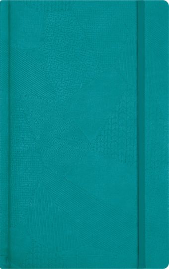 Записная книга, на резинке, 130х210, BAZAR (Бирюзовый) Записная книга, на резинке, 130х210, BAZAR (Бирюзовый)