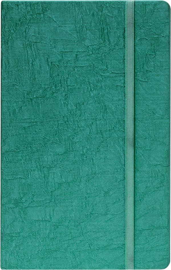Записная книга, на резинке, 130х210, TSARINA (Зеленый) Записная книга, на резинке, 130х210, TSARINA (Зеленый)