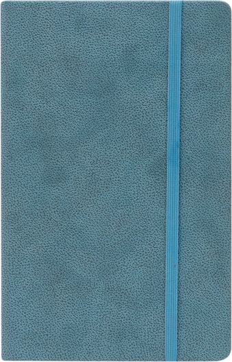 Записная книга, на резинке, 130х210, TANN (Синий) Записная книга, на резинке, 130х210, TANN (Синий)