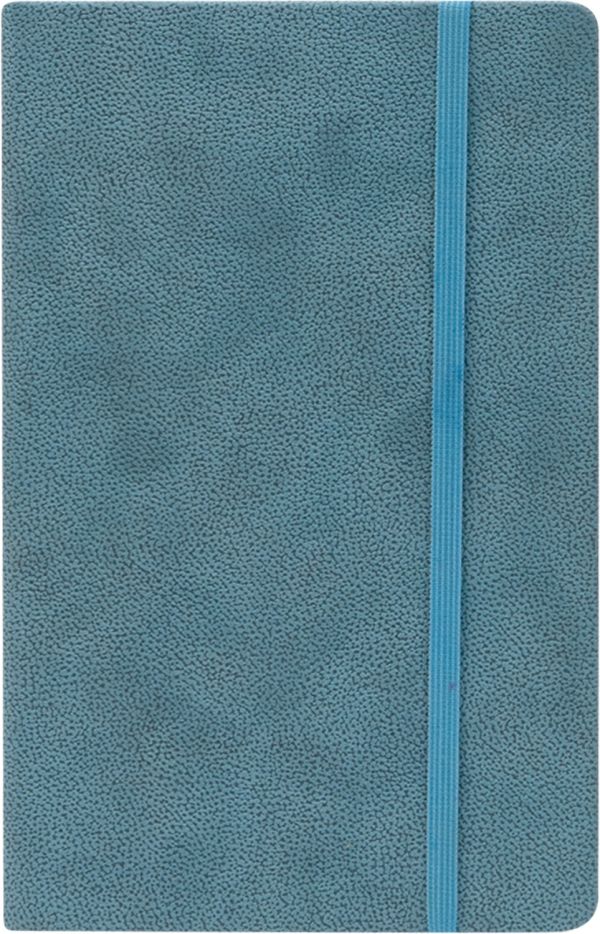 Записная книга, на резинке, 130х210, TANN (Синий) Записная книга, на резинке, 130х210, TANN (Синий)