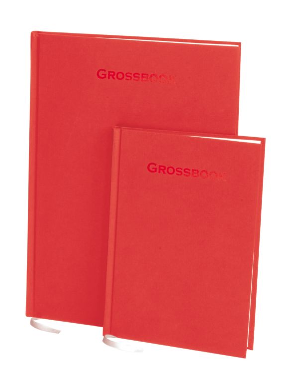 Книга для записей, А5, GROSSBOOK, линейка (Красный) Книга для записей, А5, GROSSBOOK, линейка (Красный)