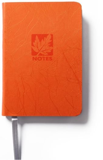 Книга для записей, B7, SCRIBBLE, линейка (Оранжевый) Книга для записей, B7, SCRIBBLE, линейка (Оранжевый)