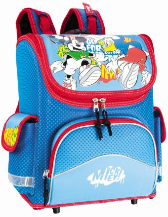 Ранец раскладной Mickey Футбол ( модель Light ) (Разноцветн) Ранец раскладной Mickey Футбол ( модель Light ) (Разноцветн)