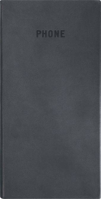 Телефонно-адресная книга 80x155, VIVELLA (Черный) Телефонно-адресная книга 80x155, VIVELLA (Черный)