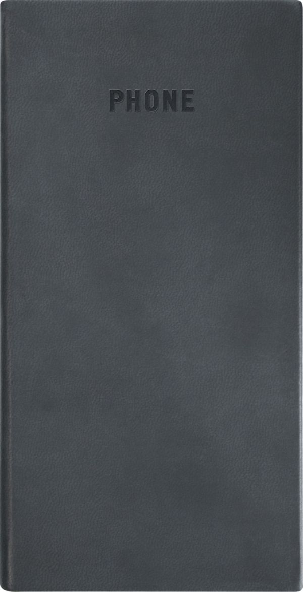 Телефонно-адресная книга 80x155, VIVELLA (Черный) Телефонно-адресная книга 80x155, VIVELLA (Черный)