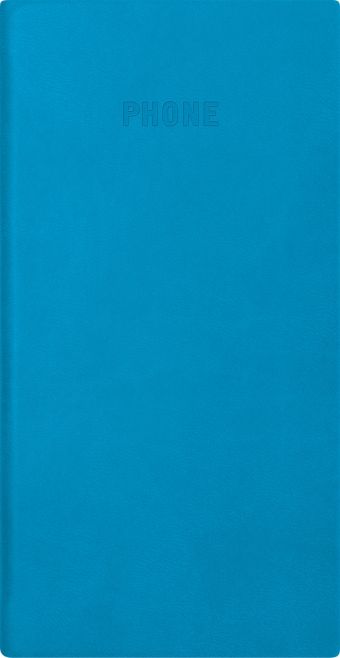 Телефонно-адресная книга 80x155, FESTIVAL (Голубой) Телефонно-адресная книга 80x155, FESTIVAL (Голубой)
