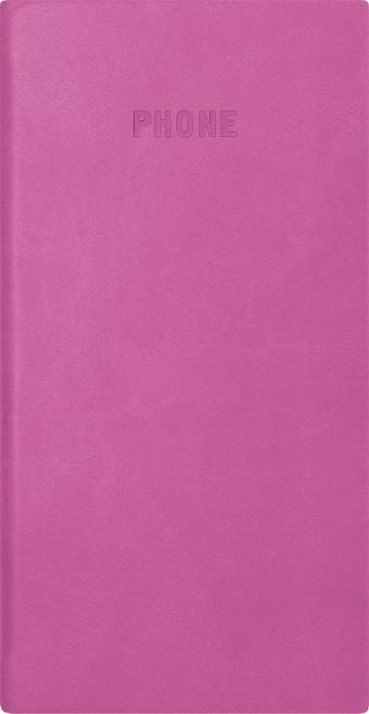 Телефонно-адресная книга 80x155, FESTIVAL (Розовый) Телефонно-адресная книга 80x155, FESTIVAL (Розовый)