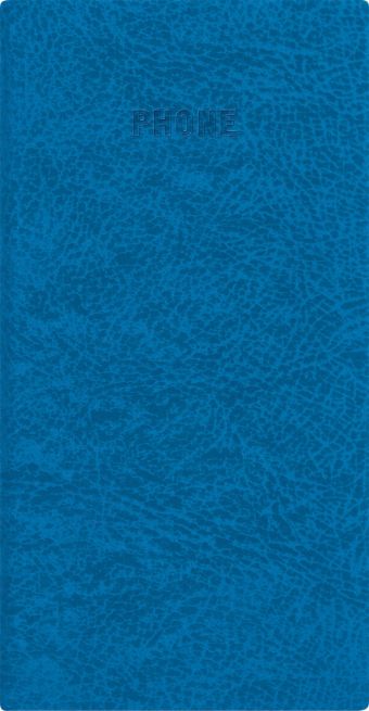 Телефонно-адресная книга 80x155, PERFECT (Синий) Телефонно-адресная книга 80x155, PERFECT (Синий)
