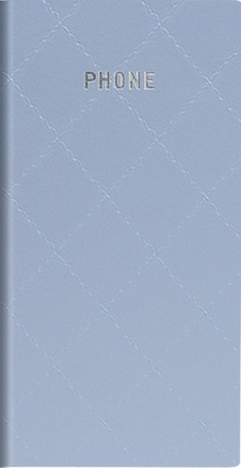 Телефонно-адресная книга 80x155, DIAMOND (Голубой) Телефонно-адресная книга 80x155, DIAMOND (Голубой)