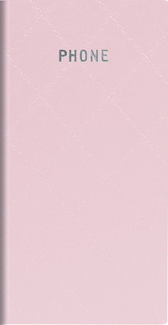 Телефонно-адресная книга 80x155, DIAMOND (Розовый) Телефонно-адресная книга 80x155, DIAMOND (Розовый)