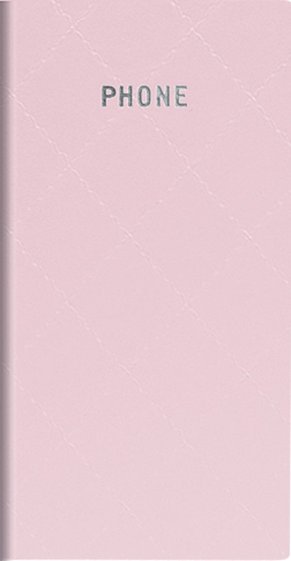 Телефонно-адресная книга 80x155, DIAMOND (Розовый) Телефонно-адресная книга 80x155, DIAMOND (Розовый)
