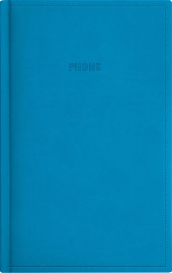 Телефонно-адресная книга 130x210, FESTIVAL (Голубой) Телефонно-адресная книга 130x210, FESTIVAL (Голубой)