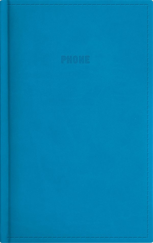 Телефонно-адресная книга 130x210, FESTIVAL (Голубой) Телефонно-адресная книга 130x210, FESTIVAL (Голубой)