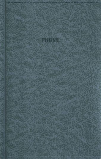 Телефонно-адресная книга 130x210, PERFECT (Графитный) Телефонно-адресная книга 130x210, PERFECT (Графитный)