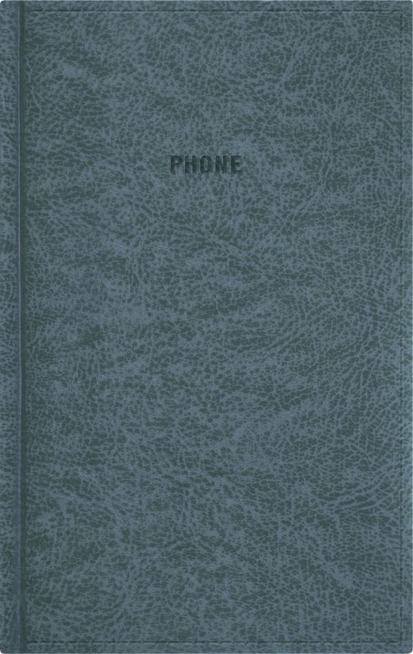Телефонно-адресная книга 130x210, PERFECT (Графитный) Телефонно-адресная книга 130x210, PERFECT (Графитный)