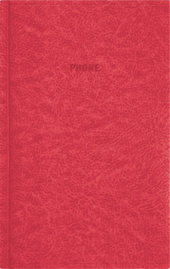Телефонно-адресная книга 130x210, PERFECT (Красный) Телефонно-адресная книга 130x210, PERFECT (Красный)