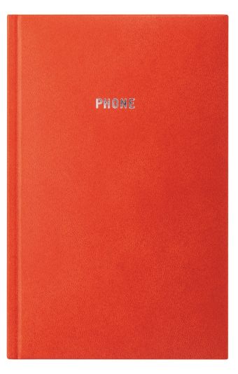 Телефонно-адресная книга 130x210, GALINE (Оранжевый) Телефонно-адресная книга 130x210, GALINE (Оранжевый)