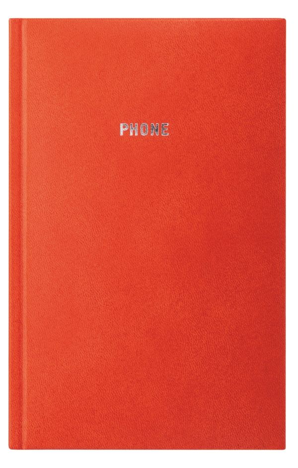 Телефонно-адресная книга 130x210, GALINE (Оранжевый) Телефонно-адресная книга 130x210, GALINE (Оранжевый)