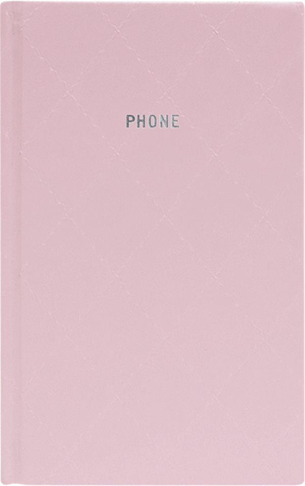 Телефонно-адресная книга 130x210, DIAMOND (Розовый) Телефонно-адресная книга 130x210, DIAMOND (Розовый)