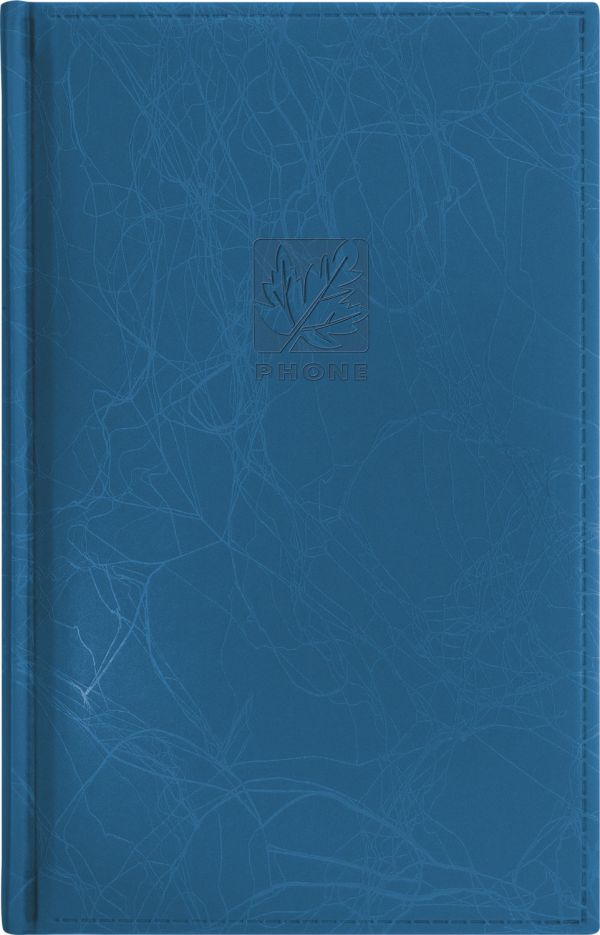 Телефонно-адресная книга 130x210, SCRIBBLE (Синий) Телефонно-адресная книга 130x210, SCRIBBLE (Синий)