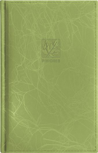 Телефонно-адресная книга 130x210, SCRIBBLE (Зеленый) Телефонно-адресная книга 130x210, SCRIBBLE (Зеленый)