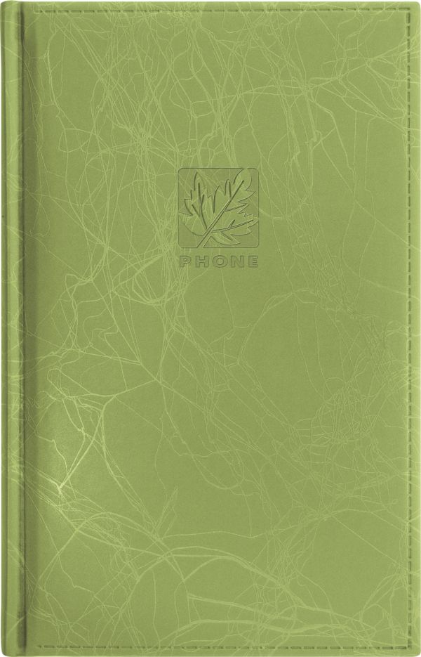Телефонно-адресная книга 130x210, SCRIBBLE (Зеленый) Телефонно-адресная книга 130x210, SCRIBBLE (Зеленый)