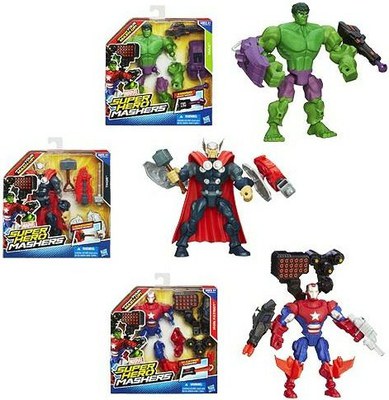 Hero Mashers Разборные фигурки с оружием Hero Mashers Разборные фигурки с оружием Super Hero Mashers