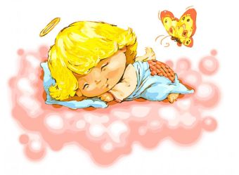 Живопись на холсте. Размер 30*40 см.. Сон (765-AS ) Живопись на холсте. Размер 30*40 см.. Сон (765-AS )
