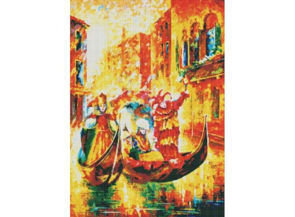 Мозаичные картины. Венецианская гондола (158-ST ) Мозаичные картины. Венецианская гондола (158-ST )