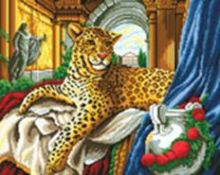 Мозаичные картины. Римский леопард (097-ST )