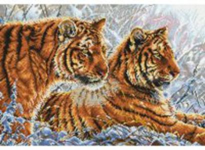 Наборы для вышивания. Амурские тигры (2333-14 ) - фото 1