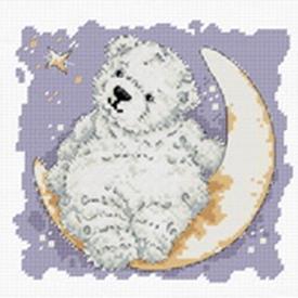 Наборы для вышивания. Лунный мишка (770-14 ) Наборы для вышивания. Лунный мишка (770-14 )