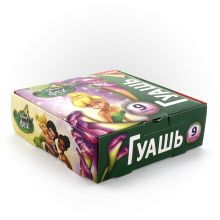 Гуашь "Феи", 9 цветов