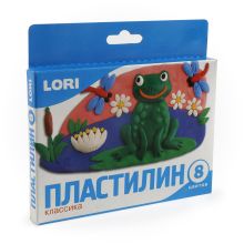 Пластилин Классика, 8 цветов, с европодвесом