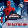 Пластилин Marvel "Человек-паук" 12 цветов, без европодвеса