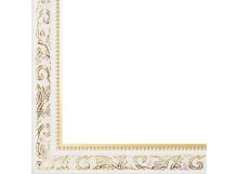 Багетные рамы 30*40. Empire (белый) (1535-BL)