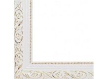 Багетные рамы 40*50. Antique (белый) (2575-BB)