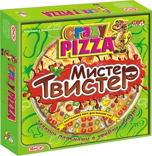 Настольная игра "МИСТЕР ТВИСТЕР. КРЕЙЗИ ПИЦЦА" Настольная игра "МИСТЕР ТВИСТЕР. КРЕЙЗИ ПИЦЦА"
