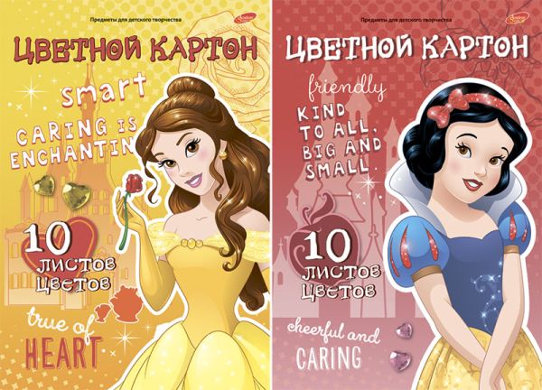 Карт цв д/дет тв 10цв 10л(2мет) Папка 200*290 D3572/2-EAC Princess Карт цв д/дет тв 10цв 10л(2мет) Папка 200*290 D3572/2-EAC Princess